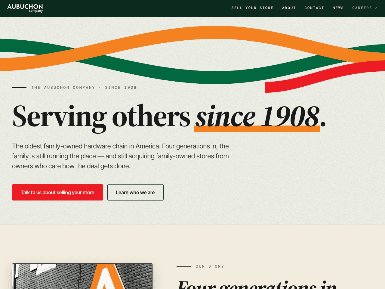aubuchon.com homepage